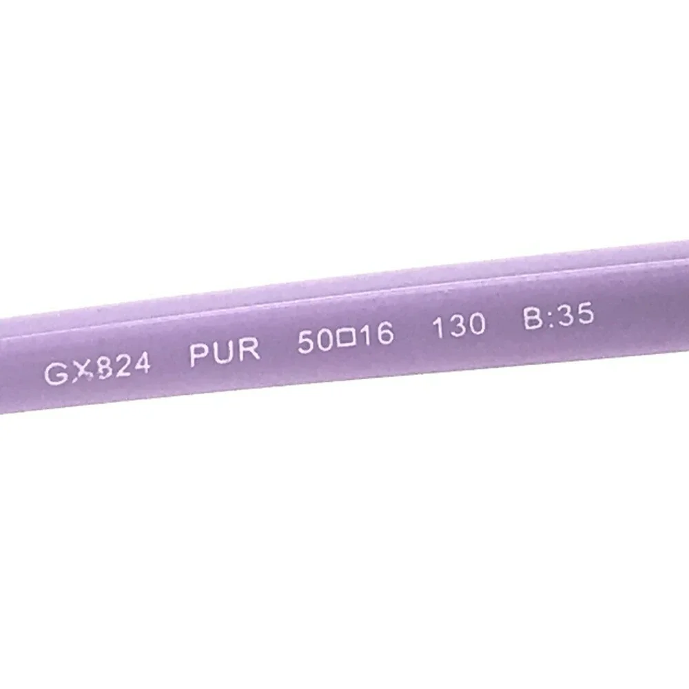GX by Gwen Stefani Eyeglasses Frames GX824 PUR Purple Gradient Cat Eye 50-16-130